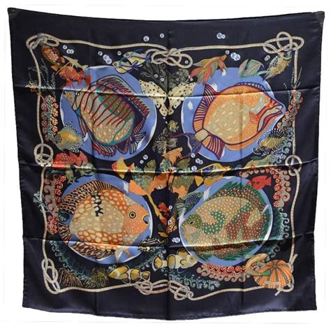 hermes flying fish scarf|hermes scarves for women.